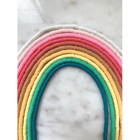 Katsuki kralen | Surfkralen | Polymer Disc kralen | gemixte kleuren | 10 strengen | 4mm | Zelf sieraden maken | DIY voor kinderen en volwassenen | ca. 4000 kralen |